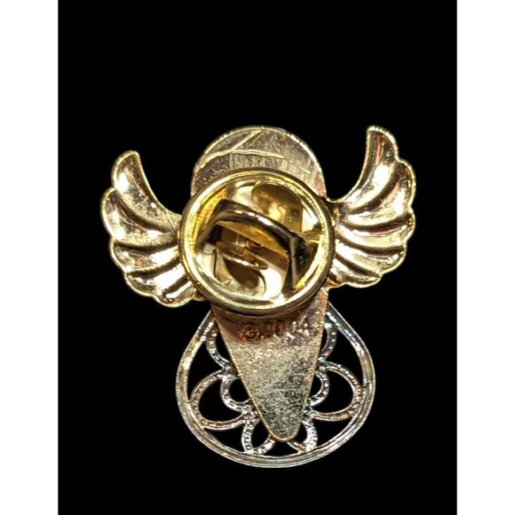 Vintage Y2K 2004 Second Earth Guardian Angel Pin - Picture 2 of 4
